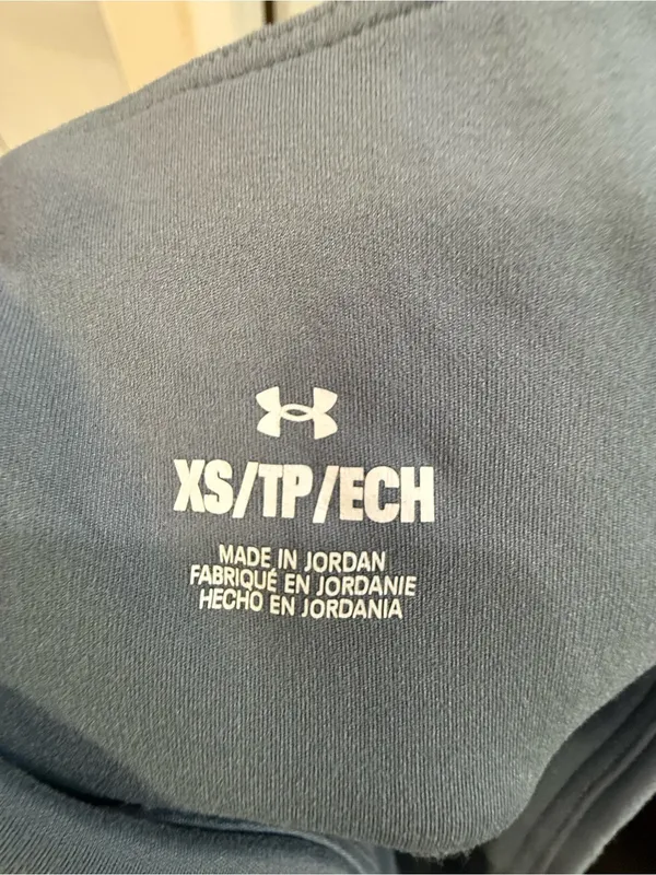 Under Armour Slate Blue Boot-Cut High-Waist Flare Leggings - Image 7