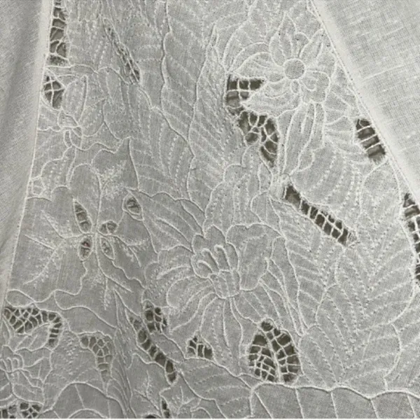 Free People White Crotchet/Lace Open Front Cardigan(Size Medium) - Image 10