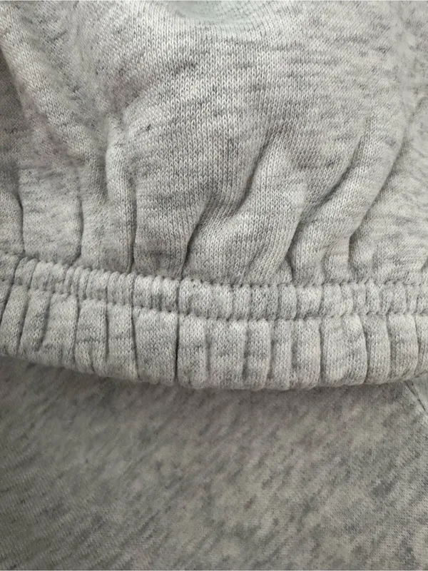 Oner Active Foundations Cosy Oversized Cuffed Joggers Light Grey Marl M-Long - Image 5