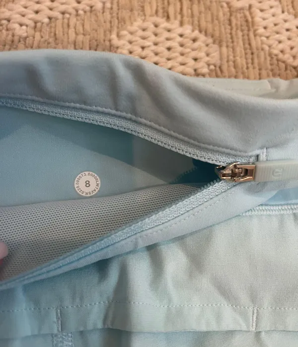 Lululemon Light Blue Shorts - Image 4