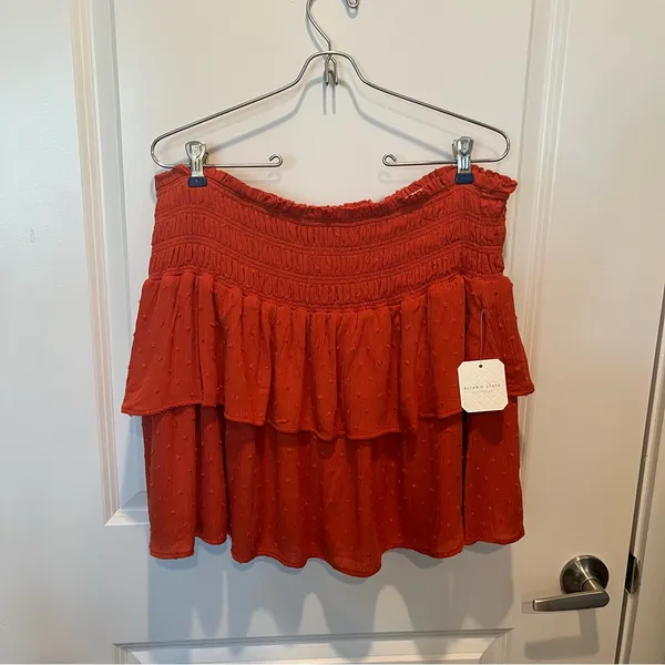 NEW Altar’d State Layerd Clip Dot Skirt Size XXL NWT - Image 4