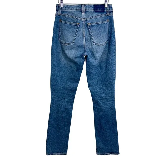 Abercrombie & Fitch Curve Love The Skinny High Rise Blue Denim Jeans Size 26 2 R - Image 2