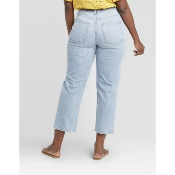 Women's‎ High-Rise Vintage Straight Jeans - Universal Thread™ Siz 6/28R - Image 2
