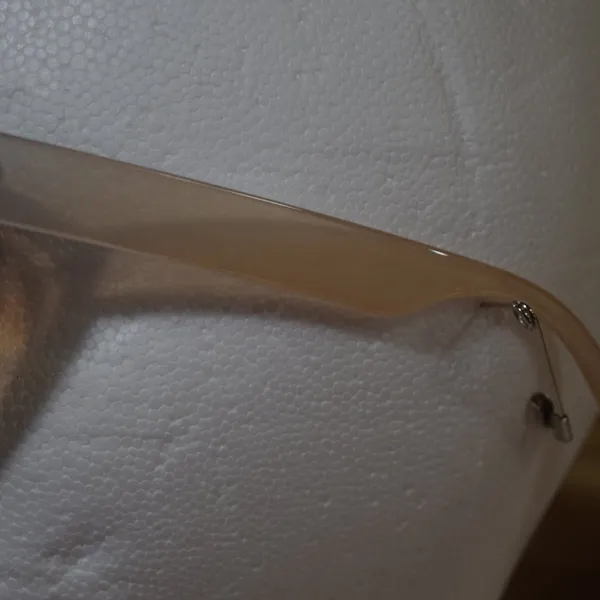 NWT Beige Cat Eye Fashion Glasses - Image 4