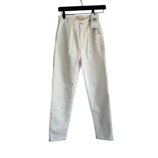 Current/Elliott Arroyo Jean Straight Leg White 23‎ - Image 5