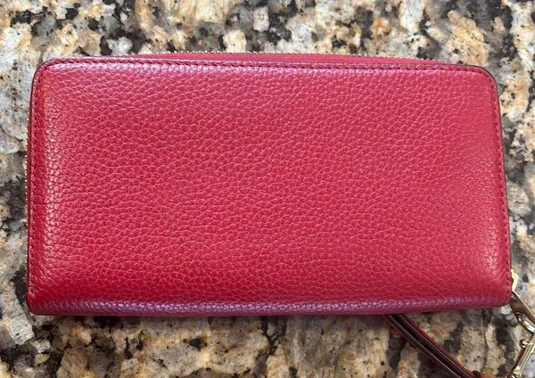 Red Accordion Wallet - Image 2