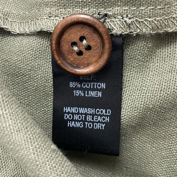 Lulus Feeling the Breeze Olive Green Buttoned Halter Backless Midi Dress Size XS - Image 9