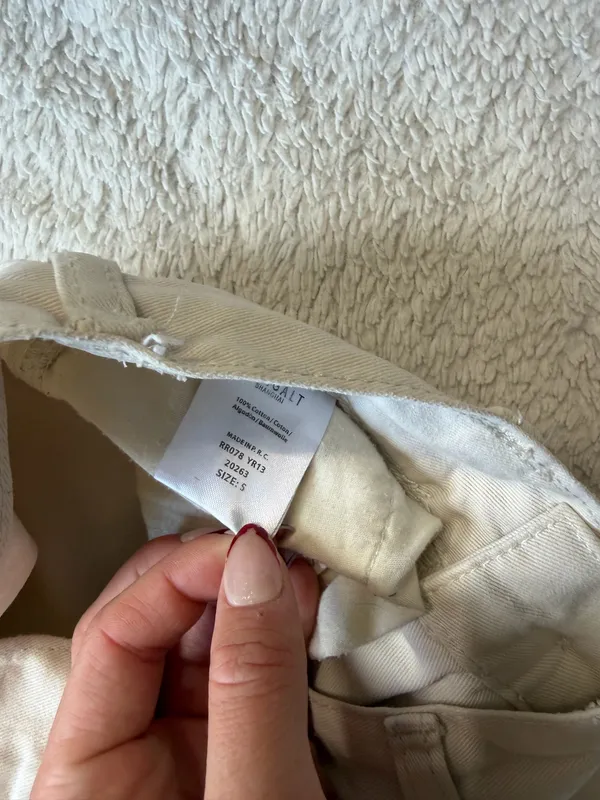 Brandy Melville crème cargo pants - Image 2