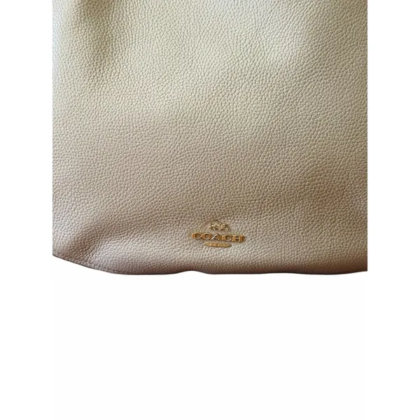 Coach Chelsea Hobo 32 Beechwood Pebbled Leather Shoulder Crossbody Bag - Image 4