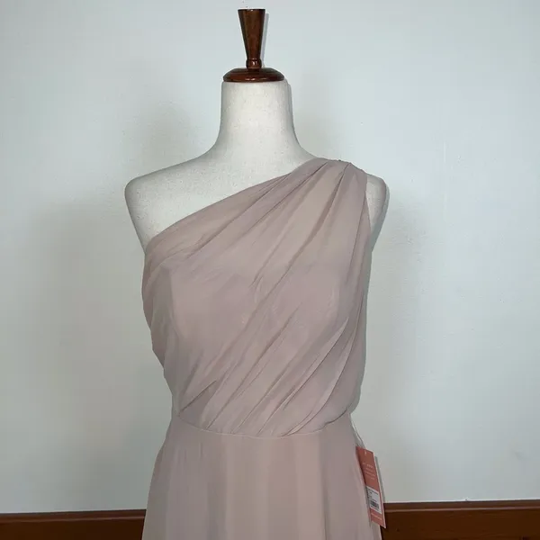 Birdy Grey Beautiful New Kira Taupe Chiffon Gown! - Image 3