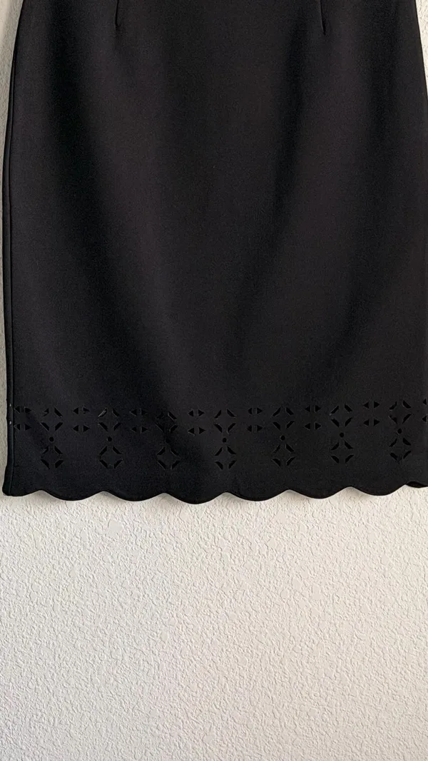 Amanda + Chelsea Black Pencil Skirt Size 6 - Image 6