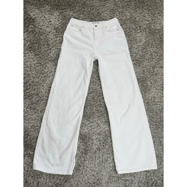 We the Free by Free People Tinsley Baggy High Rise Straight Leg Jeans Women's 27 - Image 4