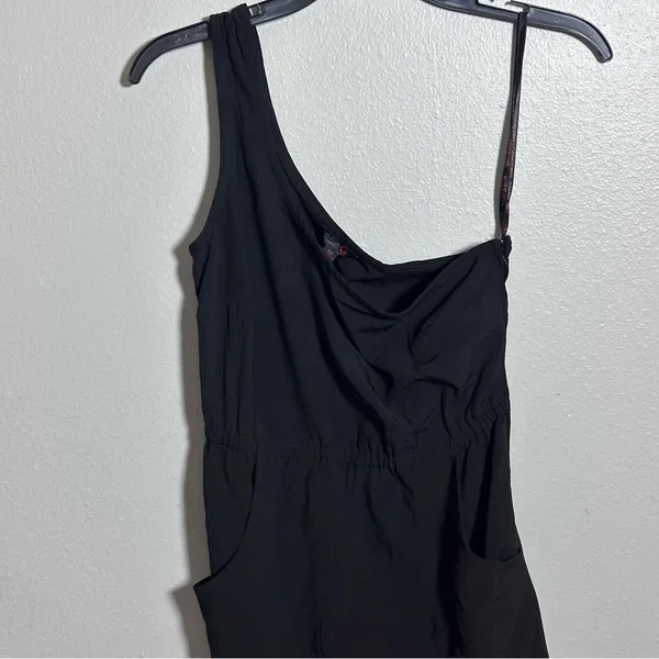 G by Guess‎ Women Black One Shoulder Mini Dress size XS - Image 3