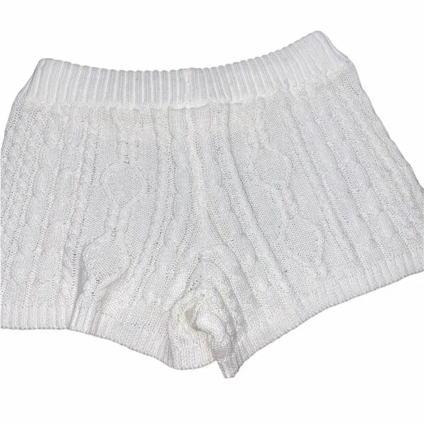 JASMINE Ginger sweater knit shorts size small - Image 3
