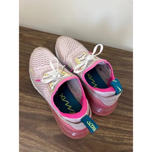 Nike Air‎ Max 270 Womens 8.5 Plum Chalk Pink Blast Sneakers DC1864-600 - Image 6