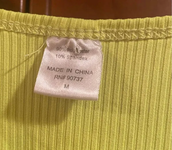 Neon Green Sports Bra - Image 3