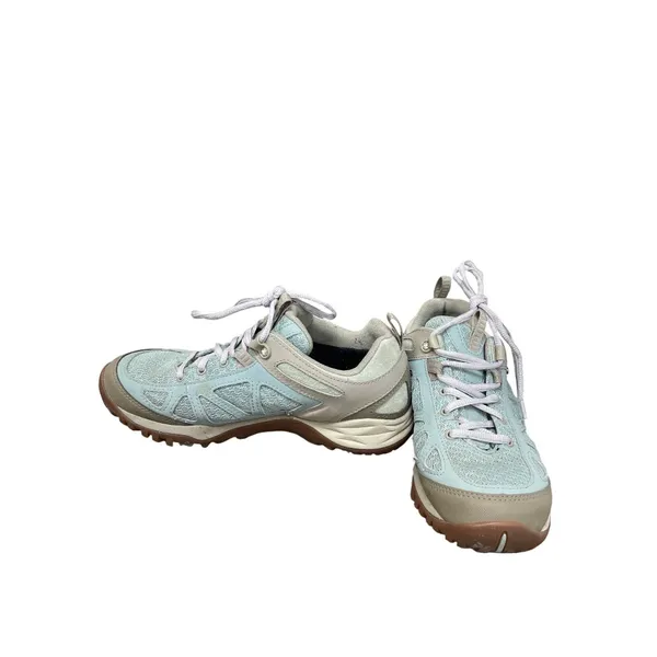 Merrell Select Dry Form 2 womans green leather hiking sneakers Sz 8 SKU 9720 - Image 2