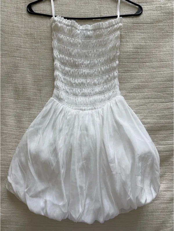 Princess Polly White Bubble Dress  - Image 2