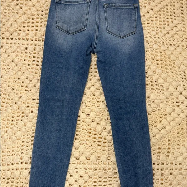 Kancan Women's Blue Distressed Jeans. #17 - Image 12