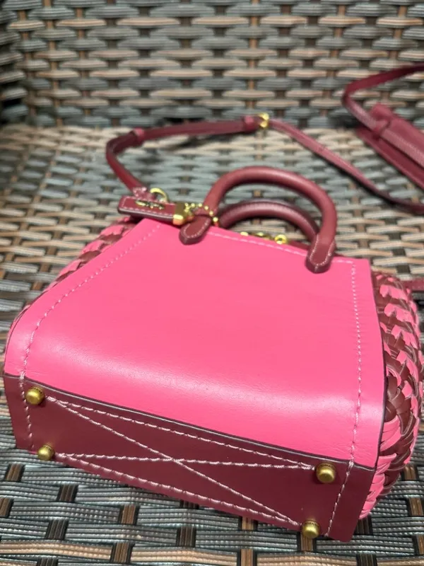 coach Troupe Tote 16 With Weaving style 619 - Image 4