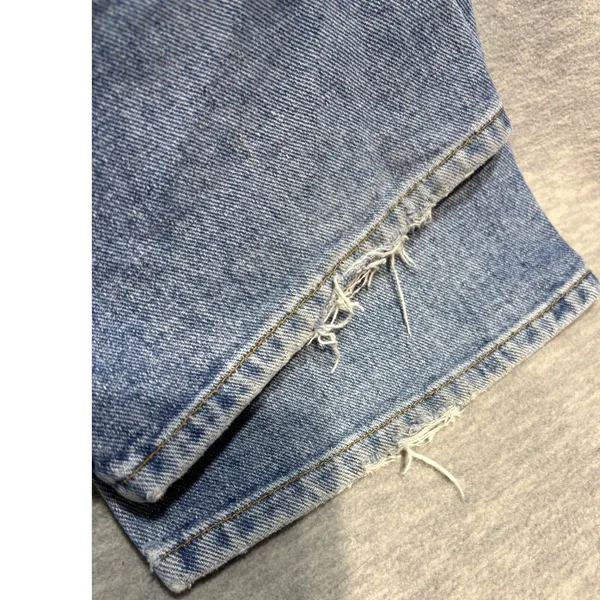 90s Y2K The Limited Jeans Womens Size 8 Regular Light‎ Wash Denim Straight Jeans - Image 4