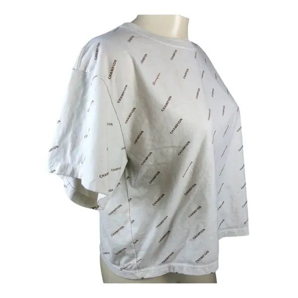 Champion Crop Cream Womens T-Shirt XXL GUC - Image 5