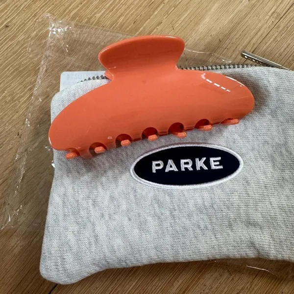 Parke Claw‎ Clip Creamsicle Orange Hair Clip NEW In-Hand - Image 5
