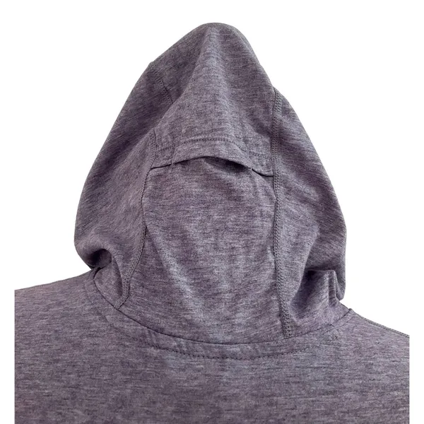 Nike Purple Dri-fit Running Athletic Top Hoodie Thumb Hole Insert Size M | 42-11 - Image 5