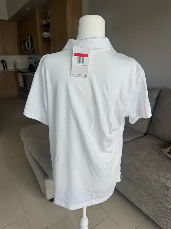 White Nike Women’s Polo - Image 2