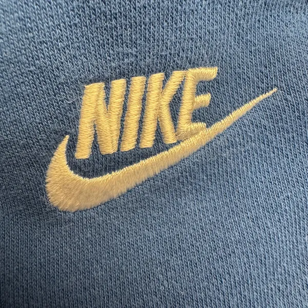 Nike Sportswear Club Fleece‎ Joggers Blue Sweatpants Mens XS Embroidered Logo - Image 3