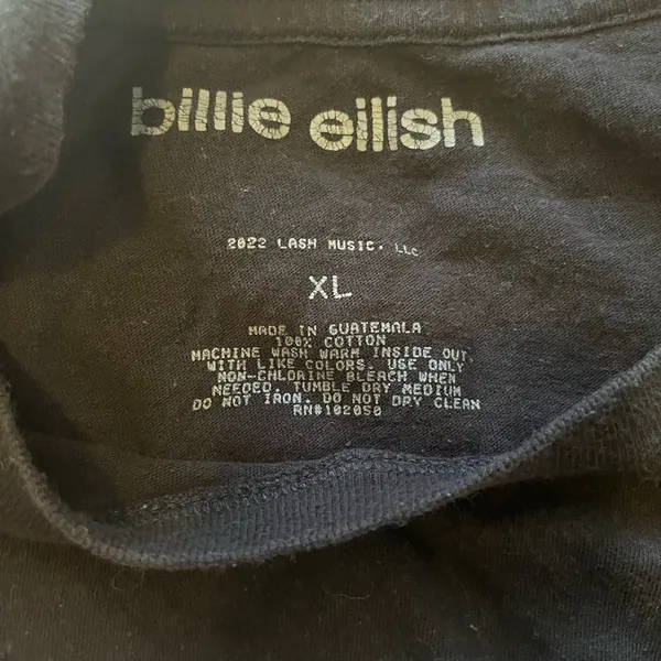 Billie Eilish Happier Than Ever Graphic Tee - Short Sleeve - Image 3