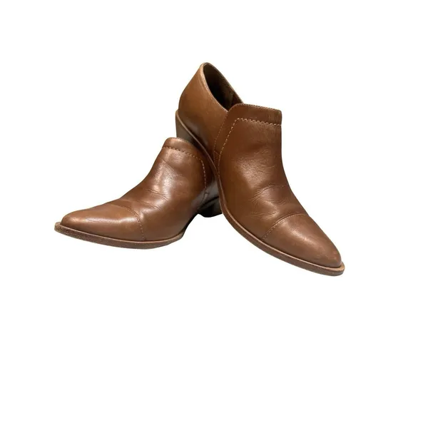 Bernardo Women’s Cognac Brown Ankle Bootie Slip On Pointed Toe Size 7.5‎ Cottage - Image 2