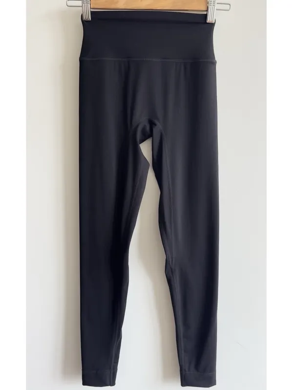 SET Active Sportbody Black High Rise Leggings Ankle Length Size S - Image 2