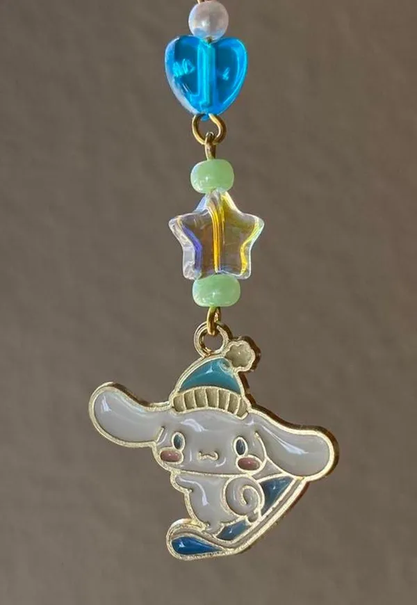Handmade winter sports snowboard Kawaii fairy phone charm/strap,keychain,bag accessory/car decor⭐️ - Image 3