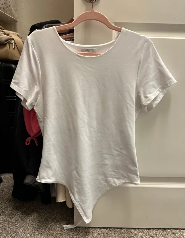 Aritzia White Bodysuit - Image 2