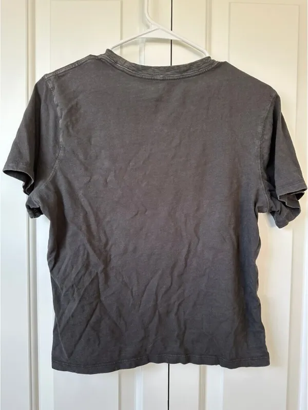 AE Aerie Vintage T-Shirt American Eagle Smoked Gray M - Image 5