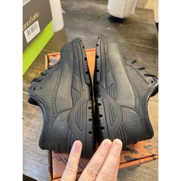 NEW RED‎ WING WORX Composite TOE SHOES SIZE 5.5 M Black - Image 6