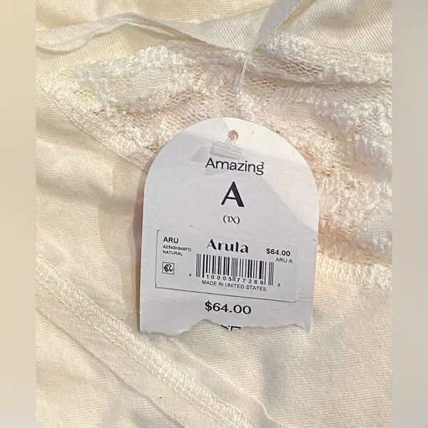 Arula Beatrice Lace Tee NWT 1X - Image 3