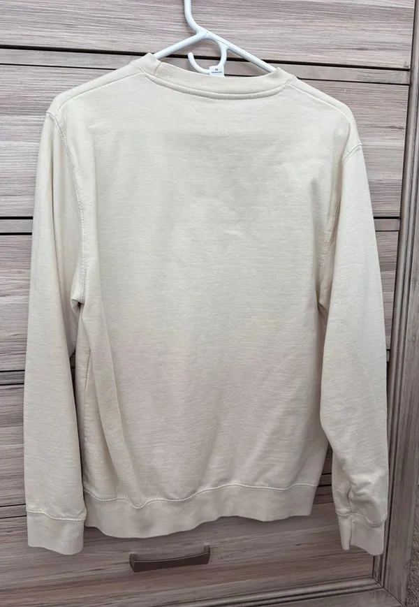 Sweatshirt Tan Size M - Image 2