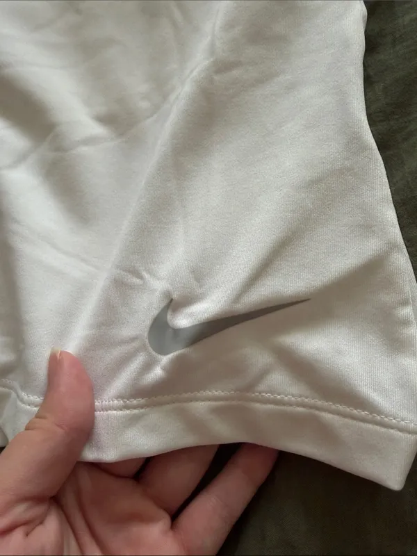 Nike Dri Fit Tennis Active Skirt White Size LARGE - Image 3