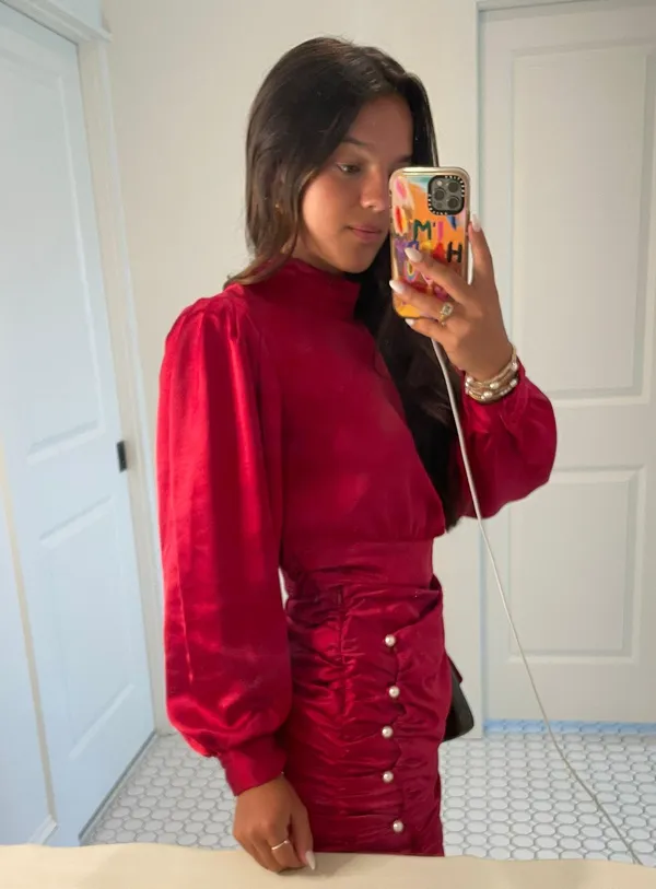 Red Two Piece Set - Image 6