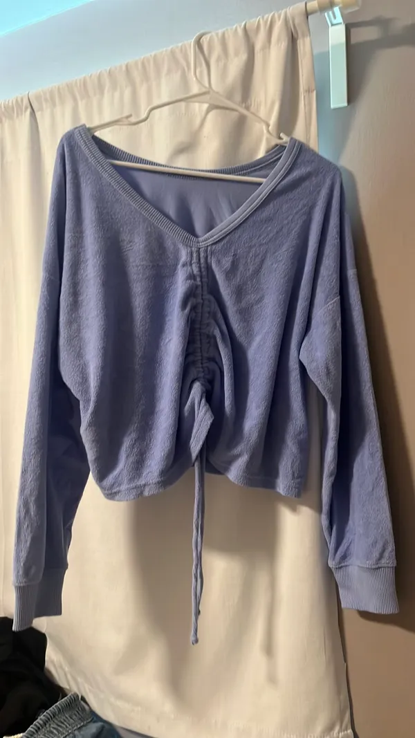 Aerie Terry Cloth Cinch Sweatshirt - Image 2