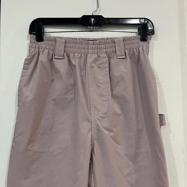 Urban Outfitters Women’s Pink Nylon Utility Cargo Pants Size Small - Image 2