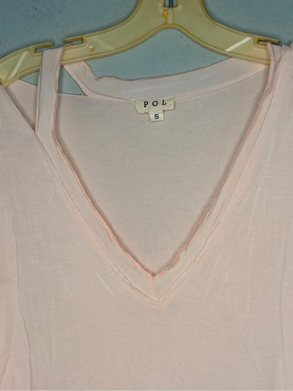 POL Soft Pink Top nwot - Image 2