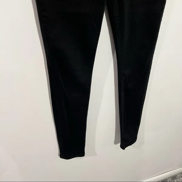 Reformation Harper Ultra High Rise Skinny Jeans‎ Black Size 24 Minimalist Casual - Image 4