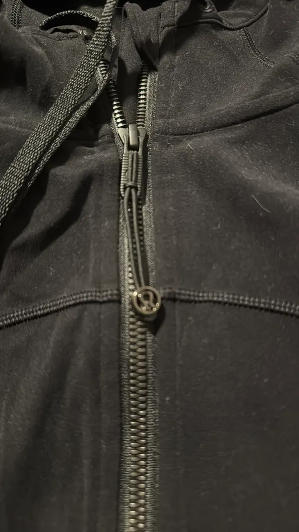 Define Hooded Lululemon Jacket Nulu 8 Black - Image 4