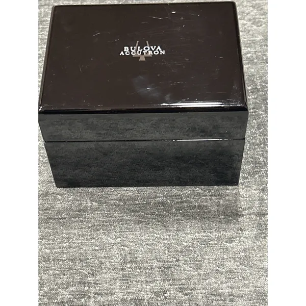 Empty Lacquered Bulova Accutron Watch‎ Box - Box Only - Image 2