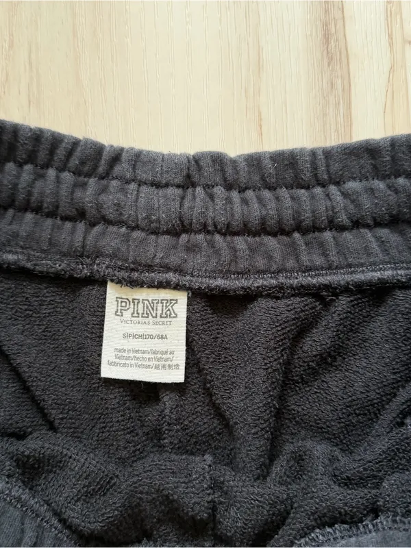 PINK Black shorts size S - Image 3