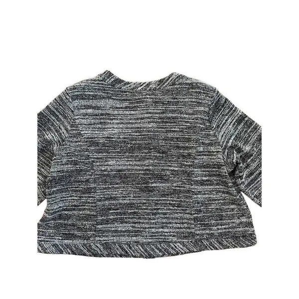 Karl Lagerfeld Paris Button Up Gray Heathered blazer‎ jacket size 1X - Image 5