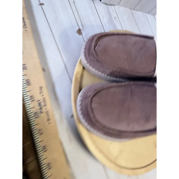 Hey Dude Women's Size 8 Wendy Corduroy Antique Rose with Leopard Print Heel - Image 5